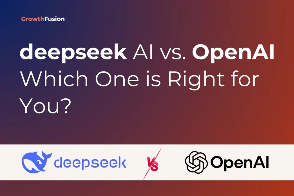 DeepSeek AI vs. OpenAI Which One is good a image